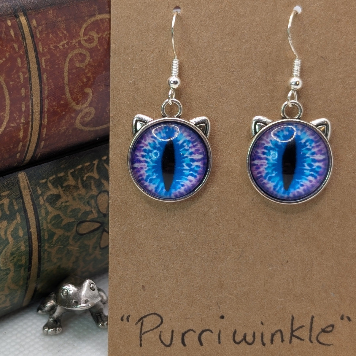 ✨Feeleyes✨| Eye-Cab Cat Earrings