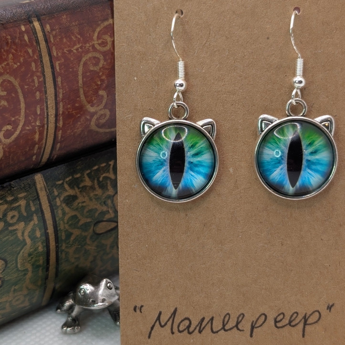 ✨Feeleyes✨| Eye-Cab Cat Earrings