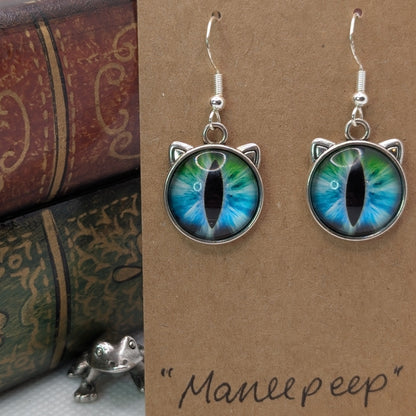 ✨Feeleyes✨| Eye-Cab Cat Earrings
