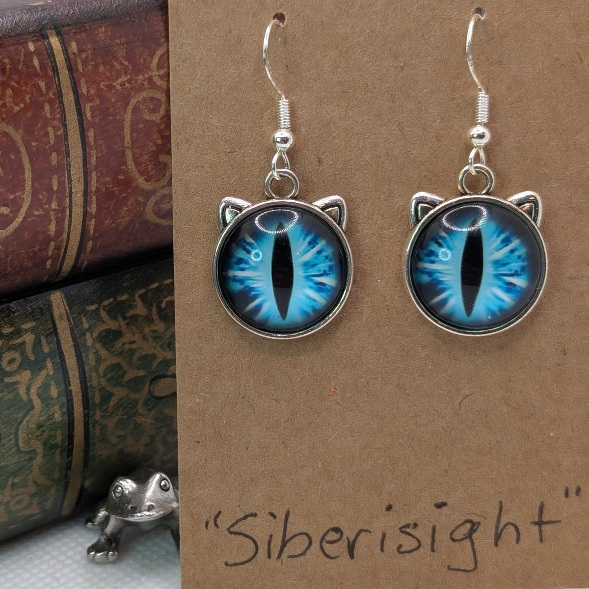 ✨Feeleyes✨| Eye-Cab Cat Earrings