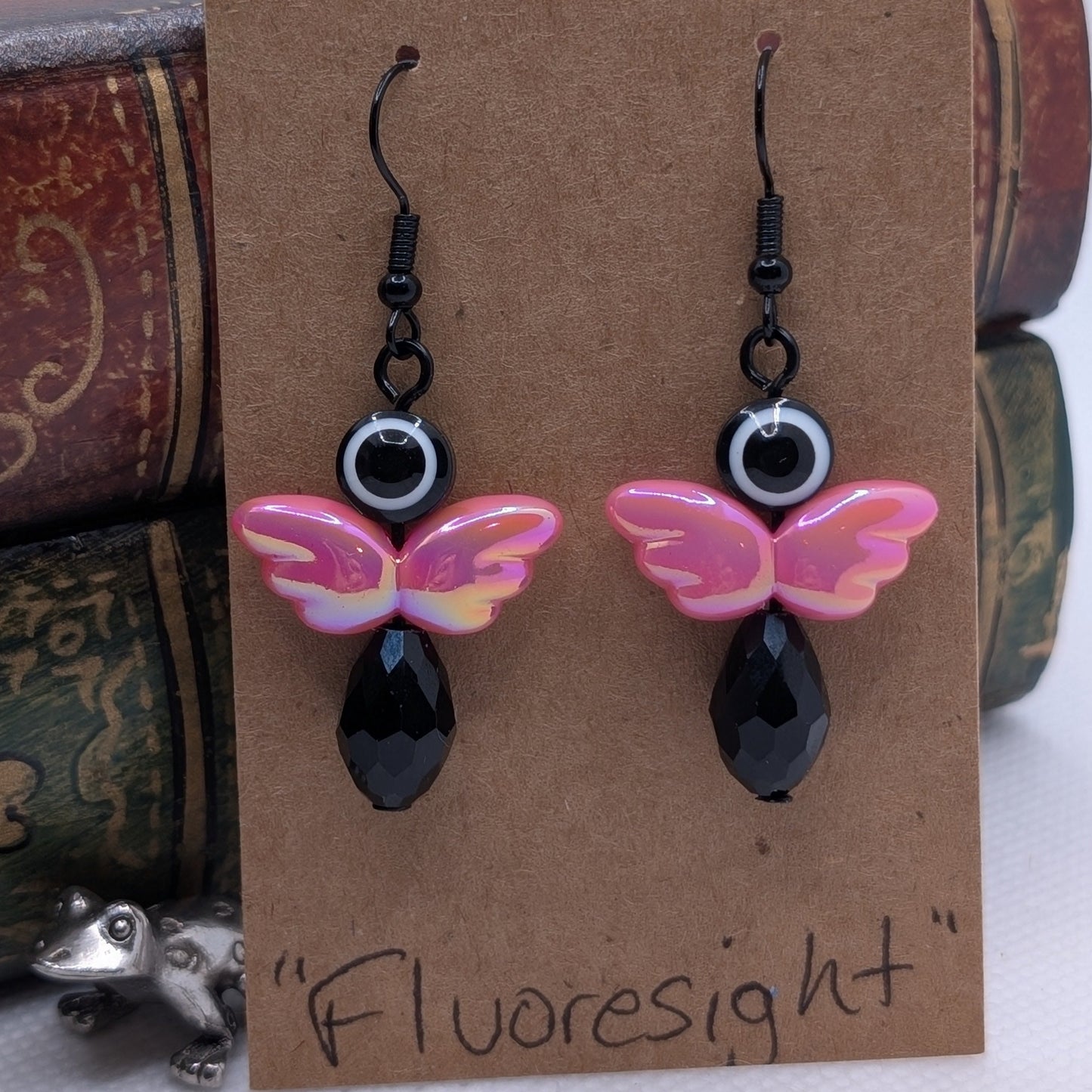 ✨Loreacles✨ | Faewilde Observer Winged Creature Earrings