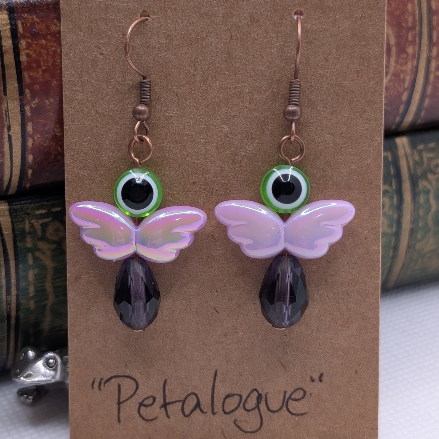 ✨Loreacles✨ | Faewilde Observer Winged Creature Earrings