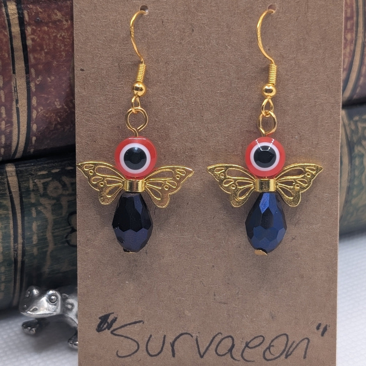 ✨Loreacles✨ | Faewilde Observer Winged Creature Earrings