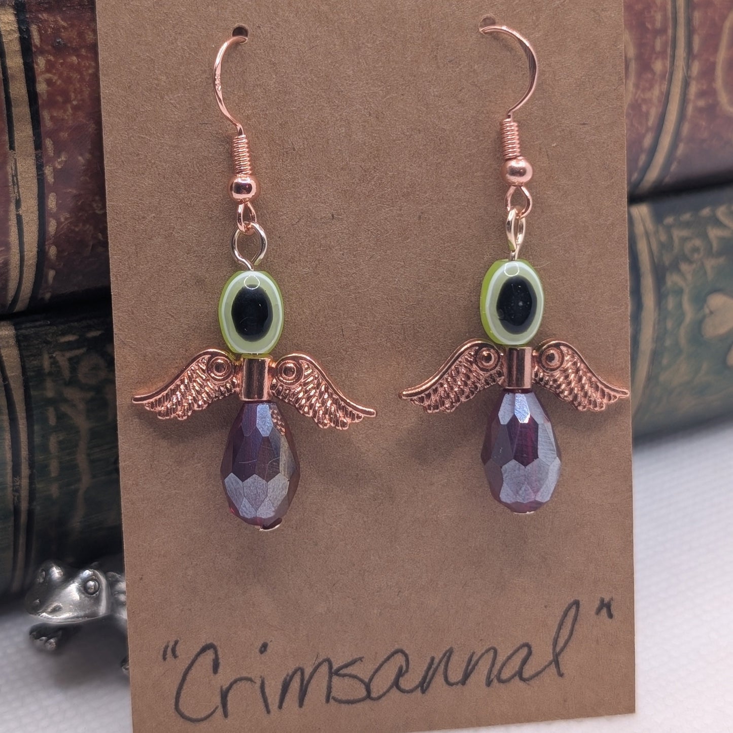 ✨Loreacles✨ | Faewilde Observer Winged Creature Earrings