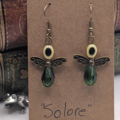 ✨Loreacles✨ | Faewilde Observer Winged Creature Earrings