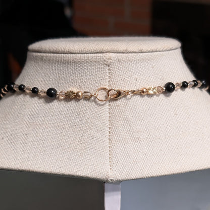 ✨Ravenant✨ | Onyx Raven & White Rose Gothic Necklace
